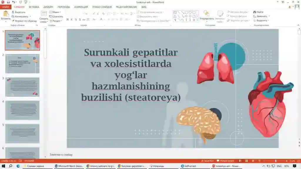 Surunkali gepatitlar va xolesistitlarda yog‘lar hazmlanishining buzilishi (steatoreya)