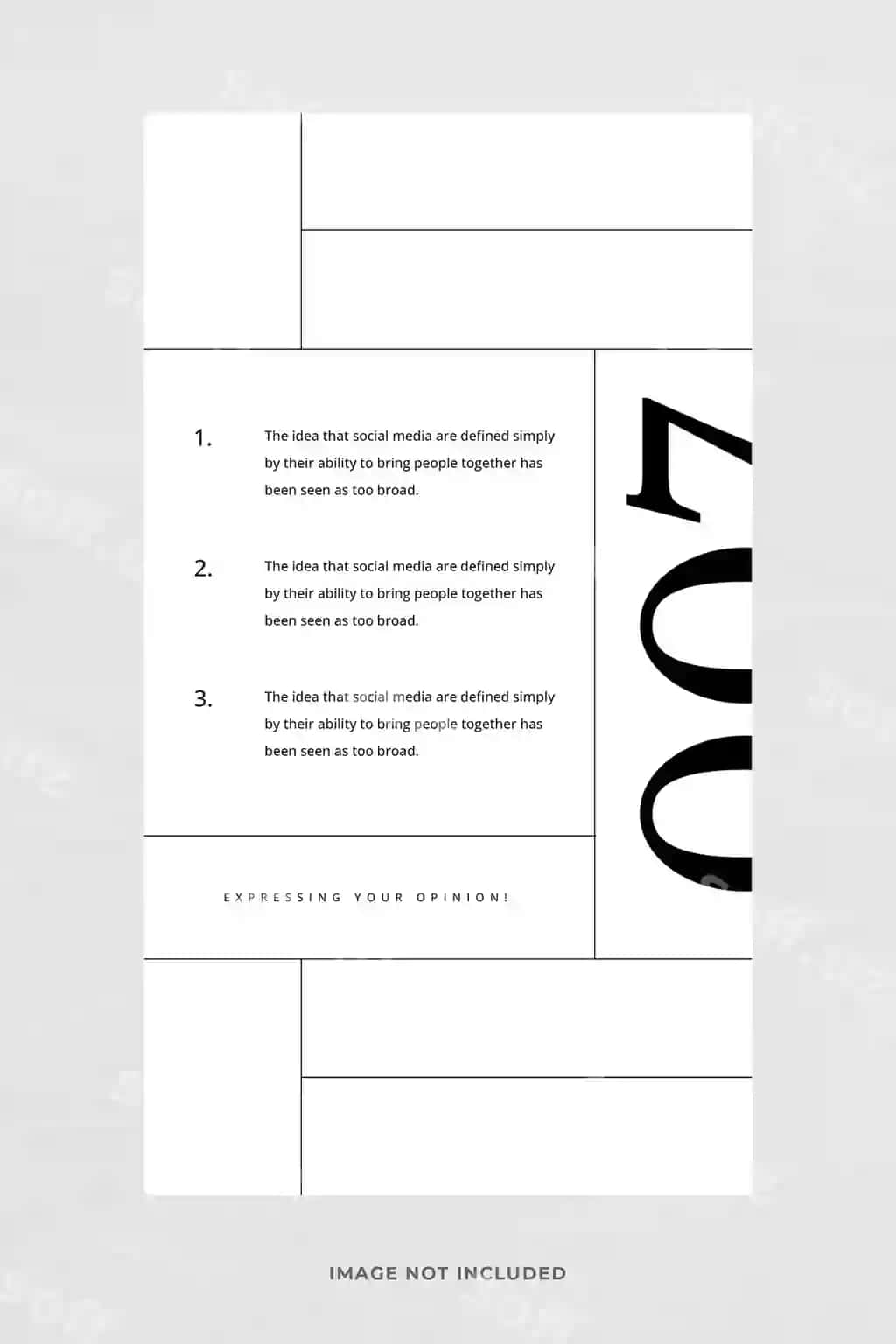 Minimalist Instagram hikoyalari uchun shablon konseptsiya chiziygi PSD dizayn bilan | Minimalist instagram stories template with concept line psd design 2