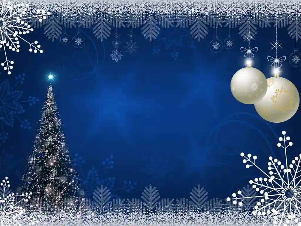 Yaltiroq Rojdestvo daraxti bilan ko'k Rojdestvo dizayni | Christmas blue design with shiny christmas tree