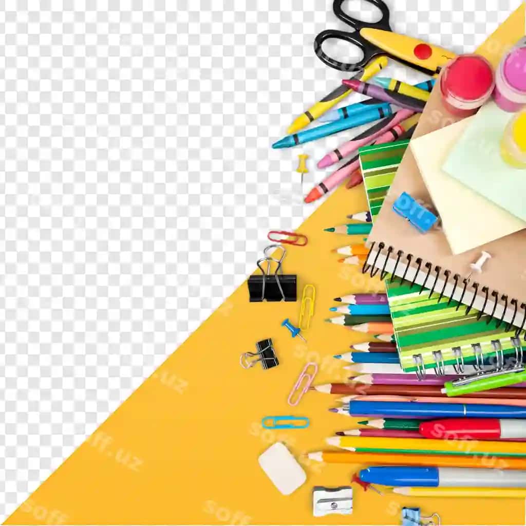 Maktab san'at materiallari | School art supplies