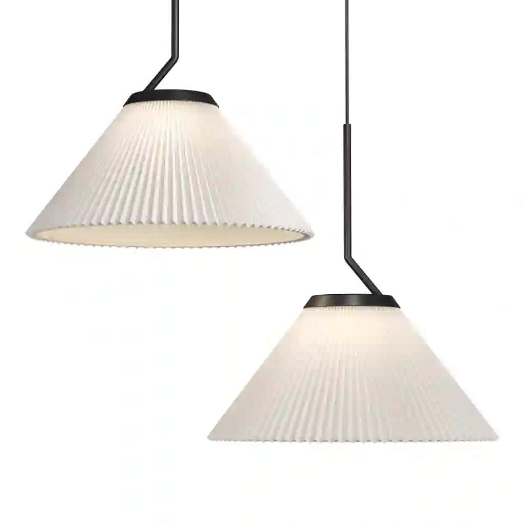 Demare Pleated Pendant Lamp