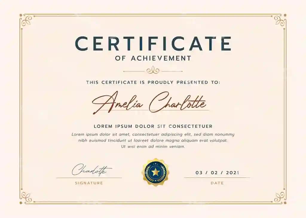 Sertifikat | Certificate 2