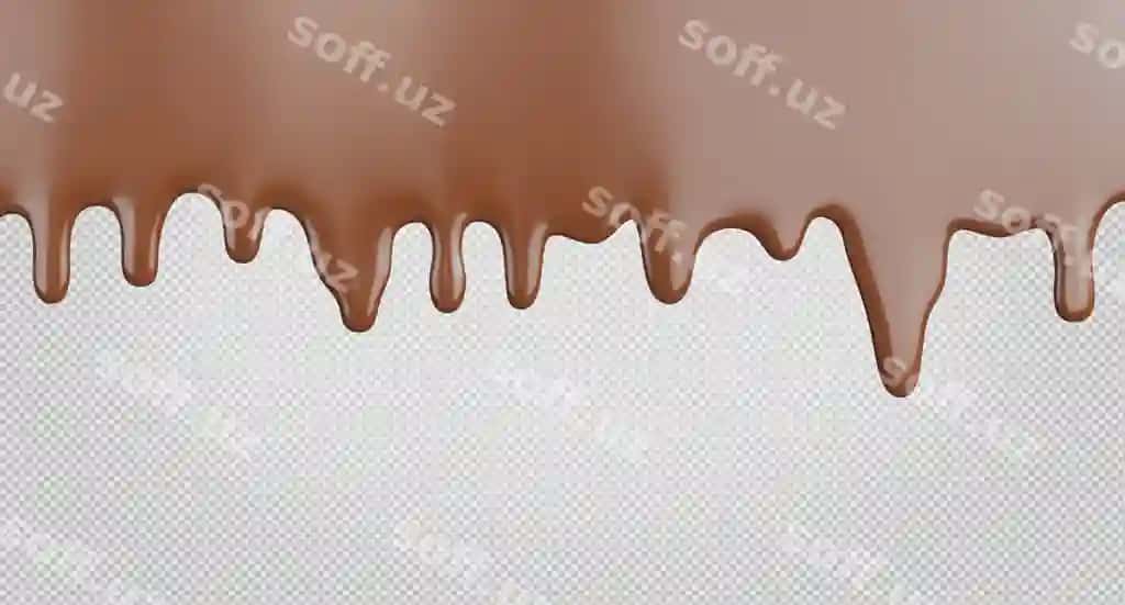 Eritilgan shokoladlar tomchilab turibdi | Dripping melted chocolates