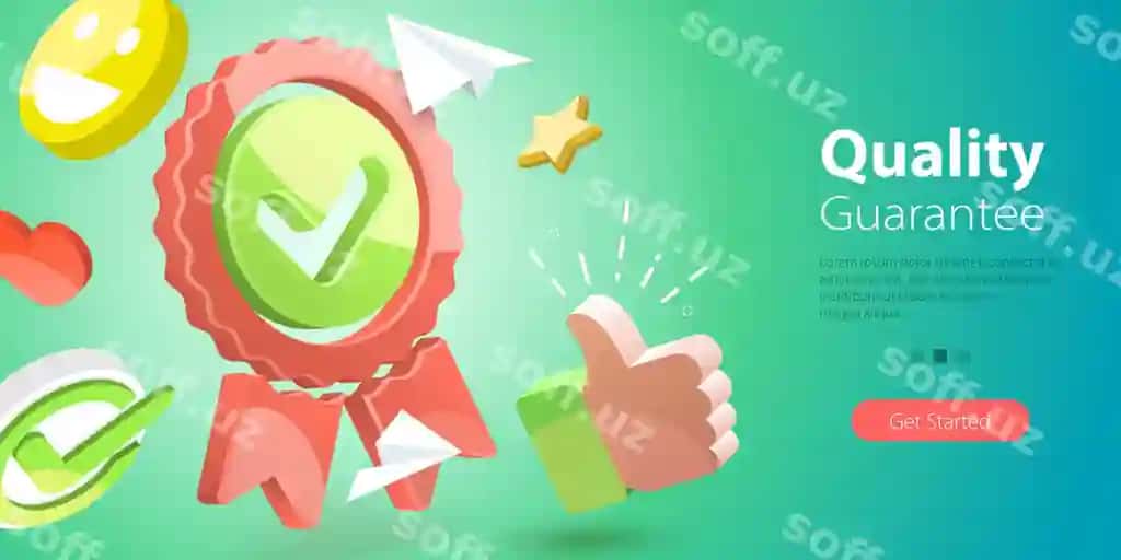 D vektori tushunchalı illustratsiya sifat kafolati premium tanlov | D vector conceptual illustration quality guarantee premium choice 2