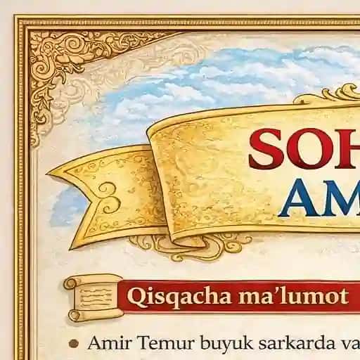 Sohibqiron Amir Temurga ko'rgazma