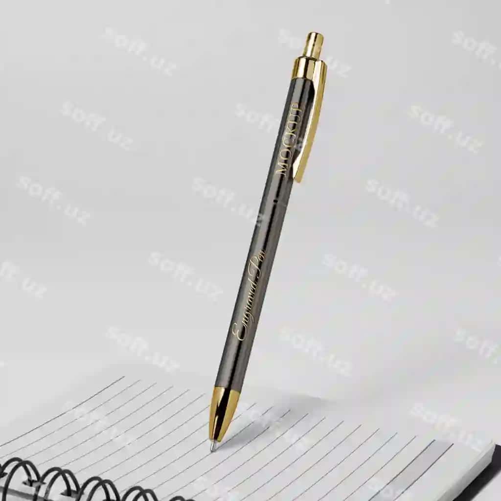 Chiroyli ruchka namuna dizayni | Elegant pen mockup design