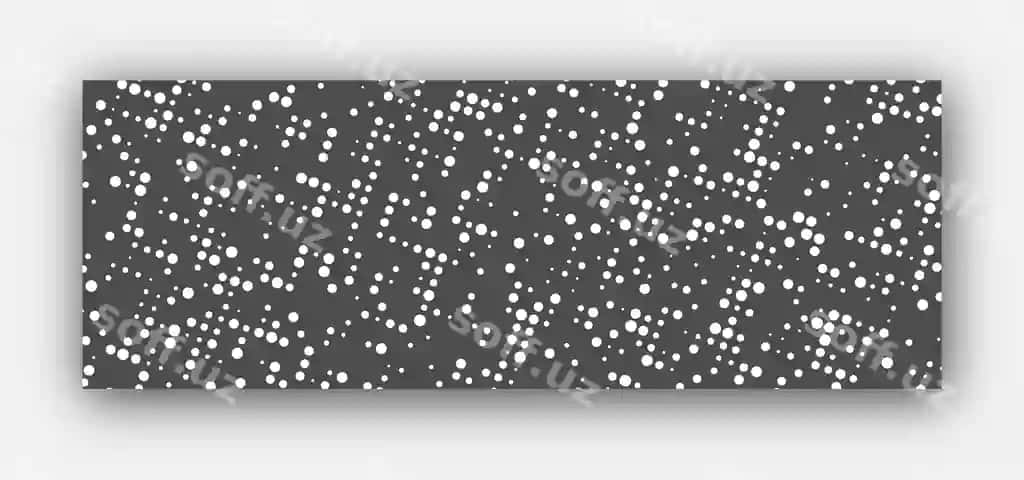 Turli o'lchamdagi doiralar bilan geometrik naqshni joylashtirish shablon banneri | Layout geometric pattern with circles different sizes template banner