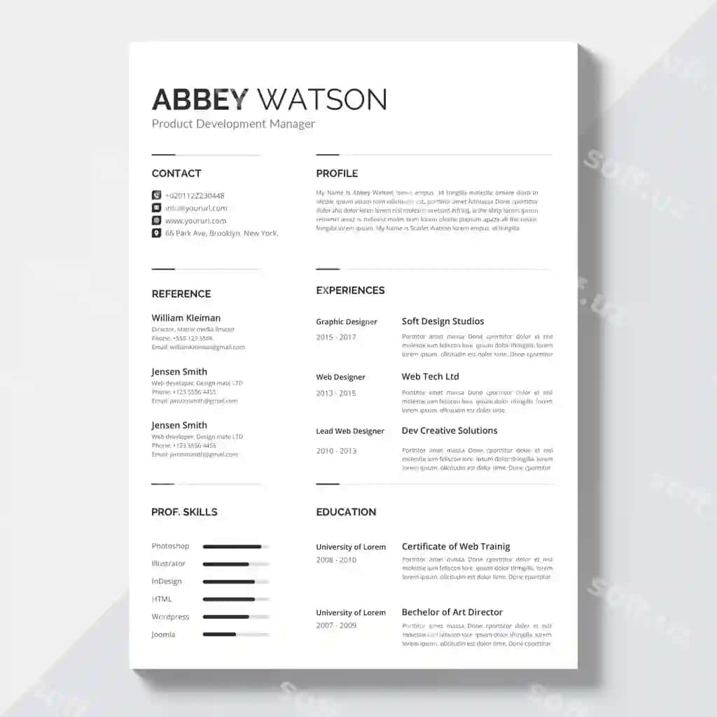 Zamonaviy rezyume | Modern resume