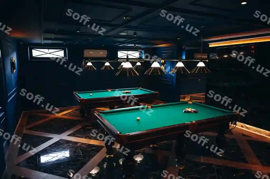 Yangi zamonaviy billiard xona | Brand new modern billiard room 2
