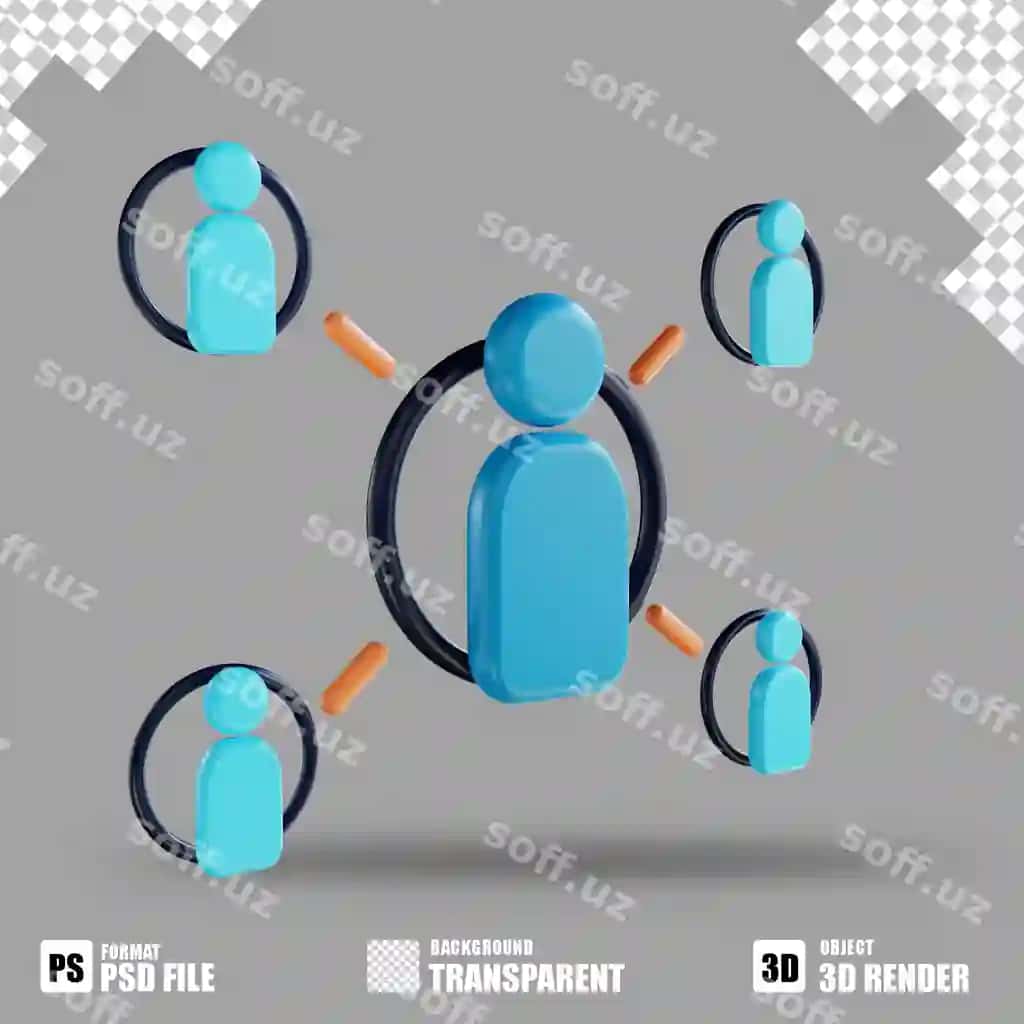 3D illustratsiya odamlar affiliate marketing uch mos marketing | 3d illustration people affilate marketing 3 suitable marketing