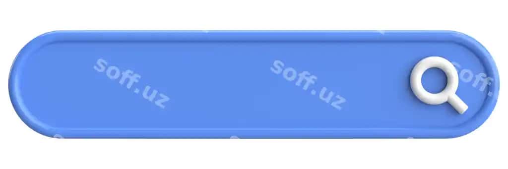 Qidiruv maydoni qidiruv paneli 3D illustratsiyasi | Search field search bar 3d illustration 2