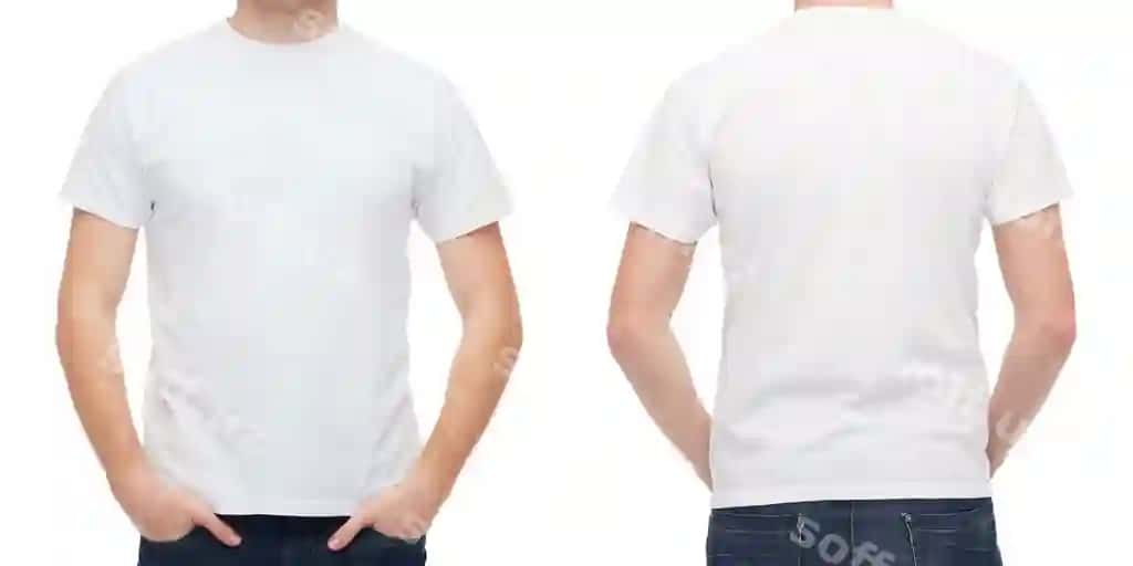 Futbolka dizayni odamlar kontseptsiyasi yaxlit rasm yosh erkak bo'sh oq futbolka | T shirt design people concept close up young man blank white t shirt 2