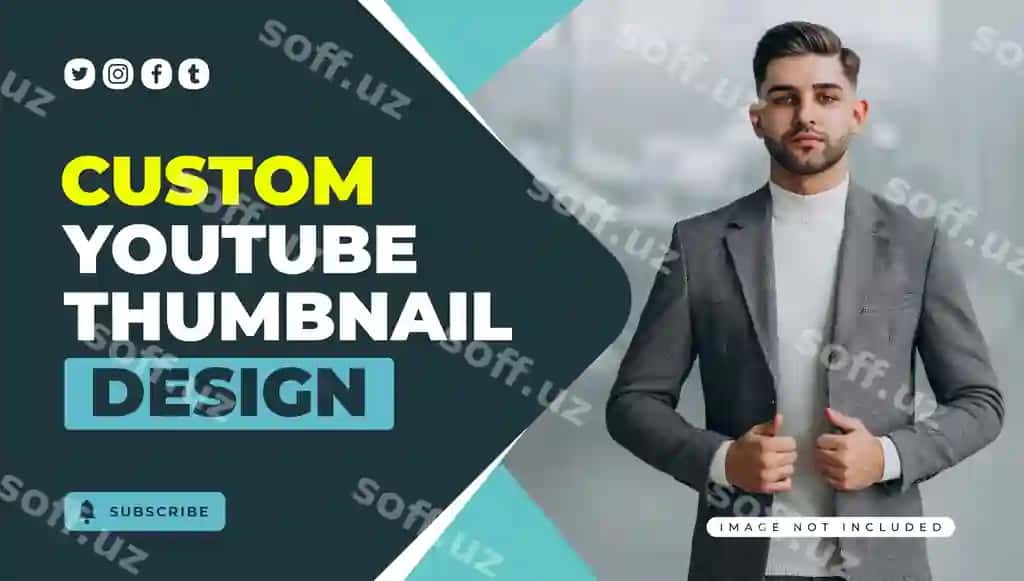 Korporativ YouTube miniatura dizayni | Corporate youtube thumbnail design 2