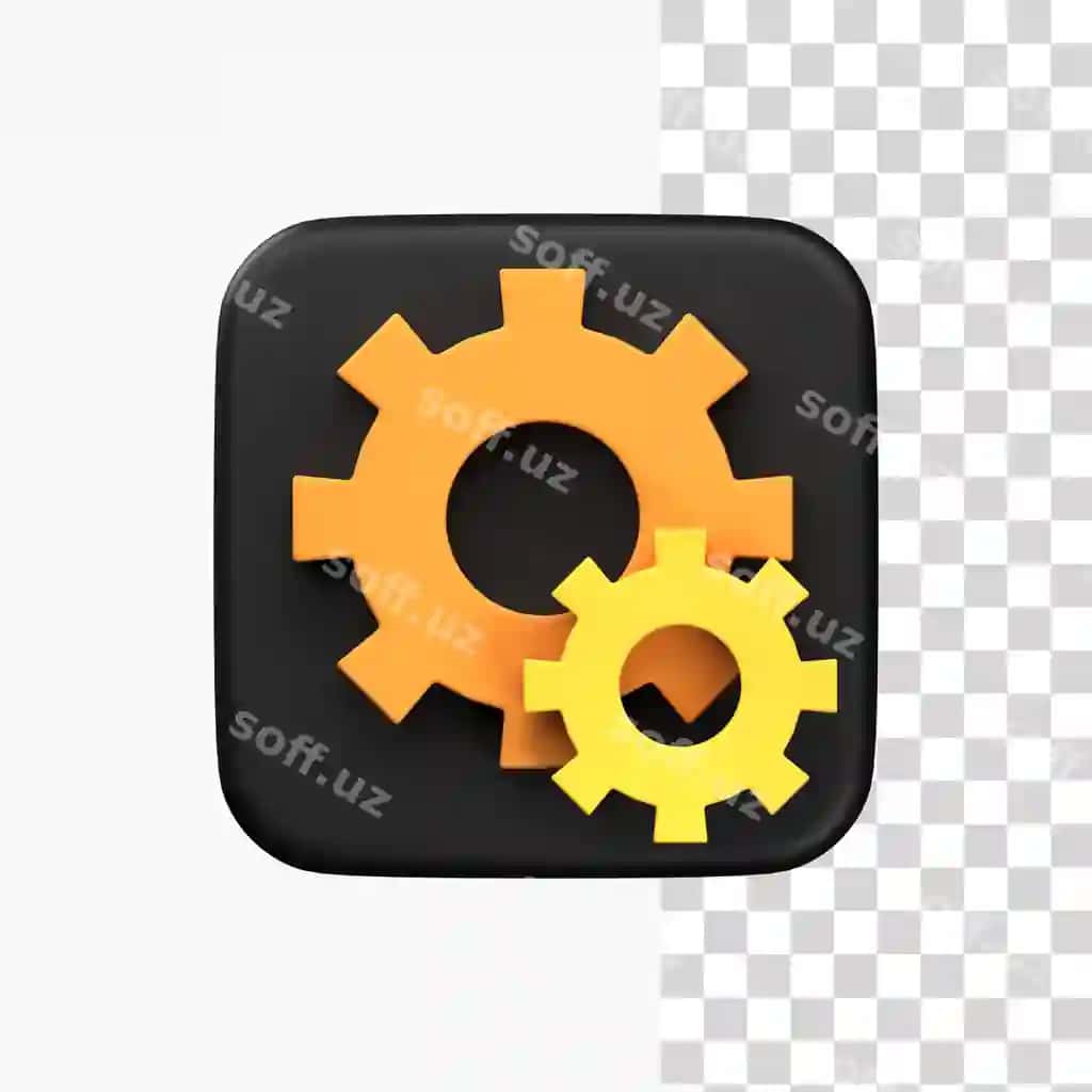 3d sozlash ikonasi | 3d setting icon 2