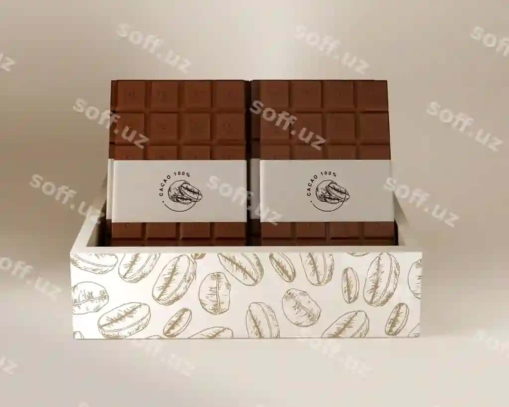 Shokolad qutisi varaq o'rasi dizayni | Chocolate box paper wrapping design