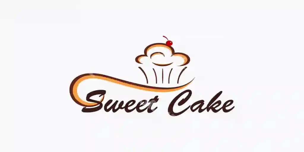 Tort logotip dizayn vektori ijodiy kontseptsiya bilan sizning tort do'koningiz | Cake logo design vector with creative concept your cake shop