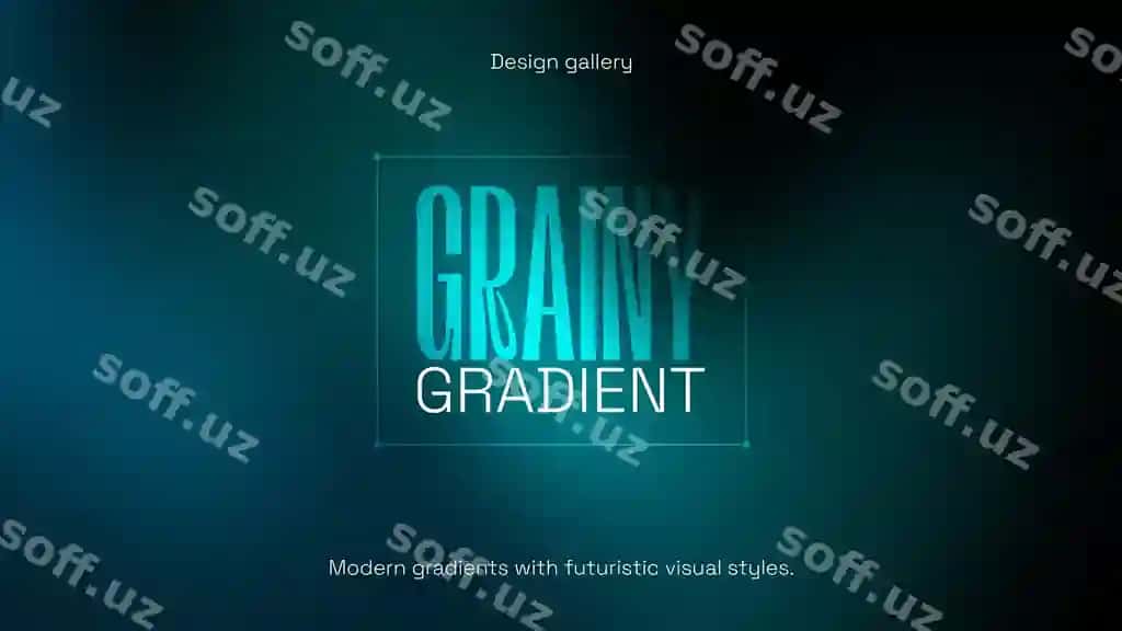 Abstrakt graniyali orqa fonda erkin gradientli veb ijtimoiy tarmoqlar | Abstract grainy background with smooth gradient web social media 2