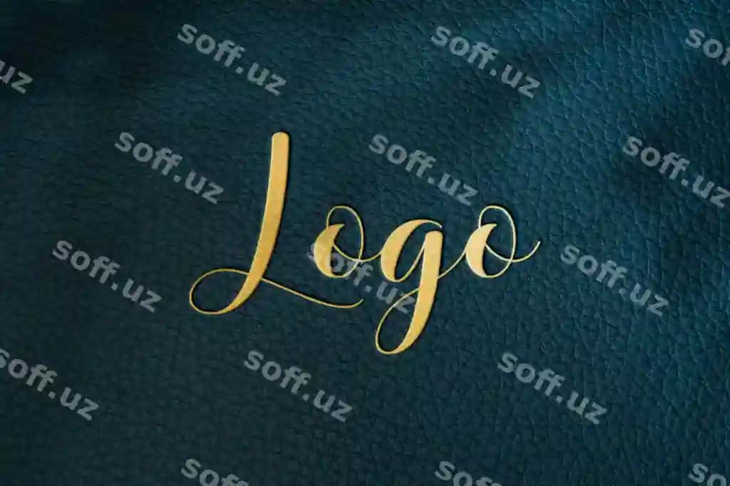 Hashamatli go'zallik logotipi maketi | Luxury beauty logo mockup