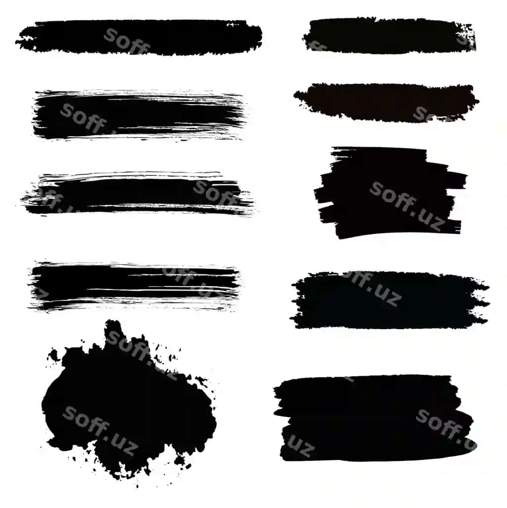 Akvaresk posoha to'plami | Watercolor brush collection