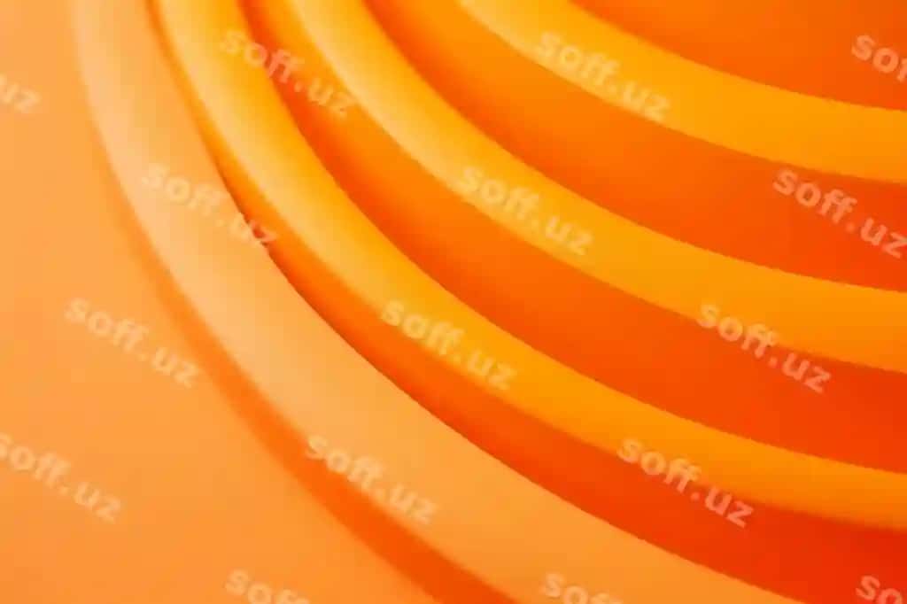 Orange abstrakt tarkibiy tuzilma markaziy doira bilan | Orange abstract composition with concentric circles
