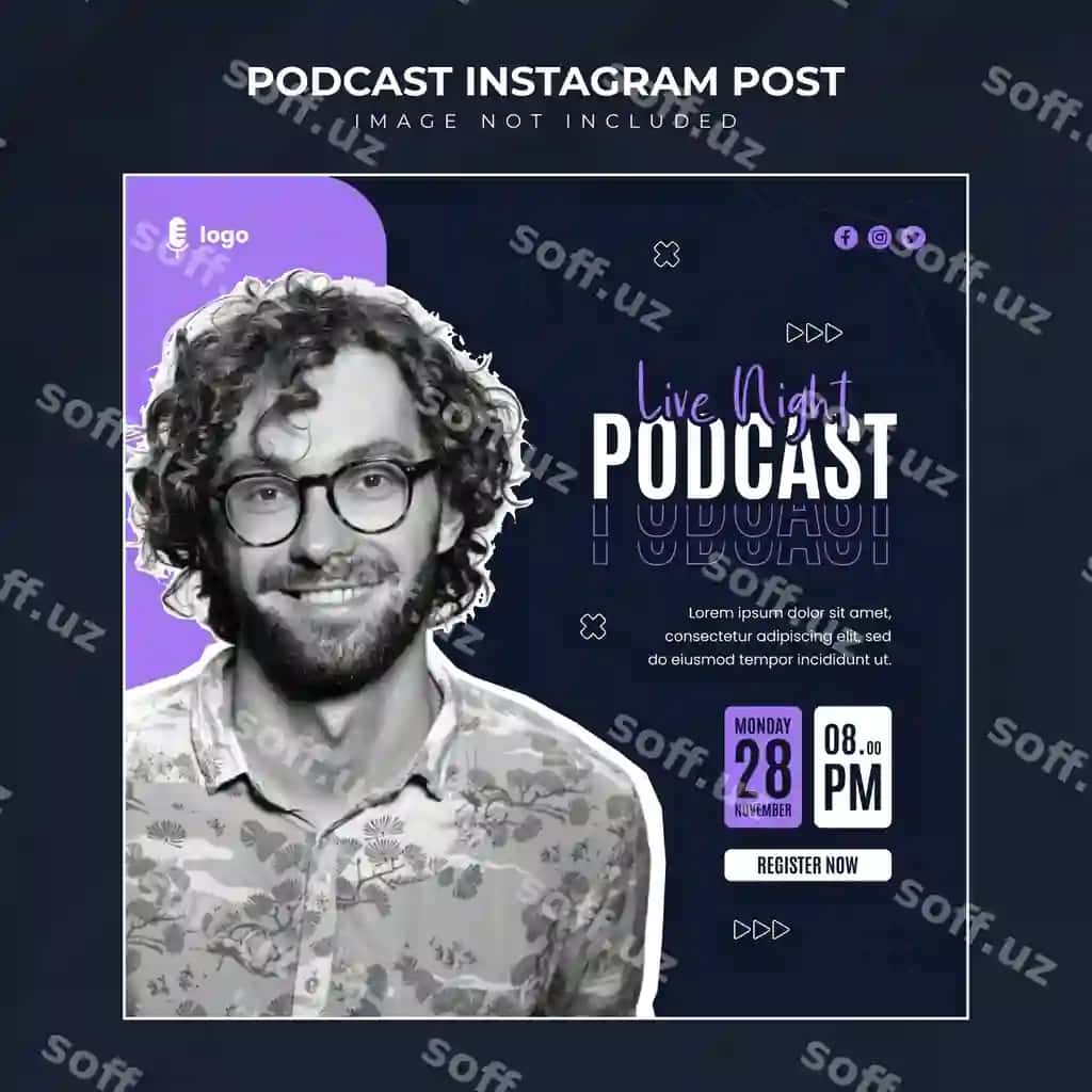 Instagram post podcast talk show | Instagram post podcast talk show 2