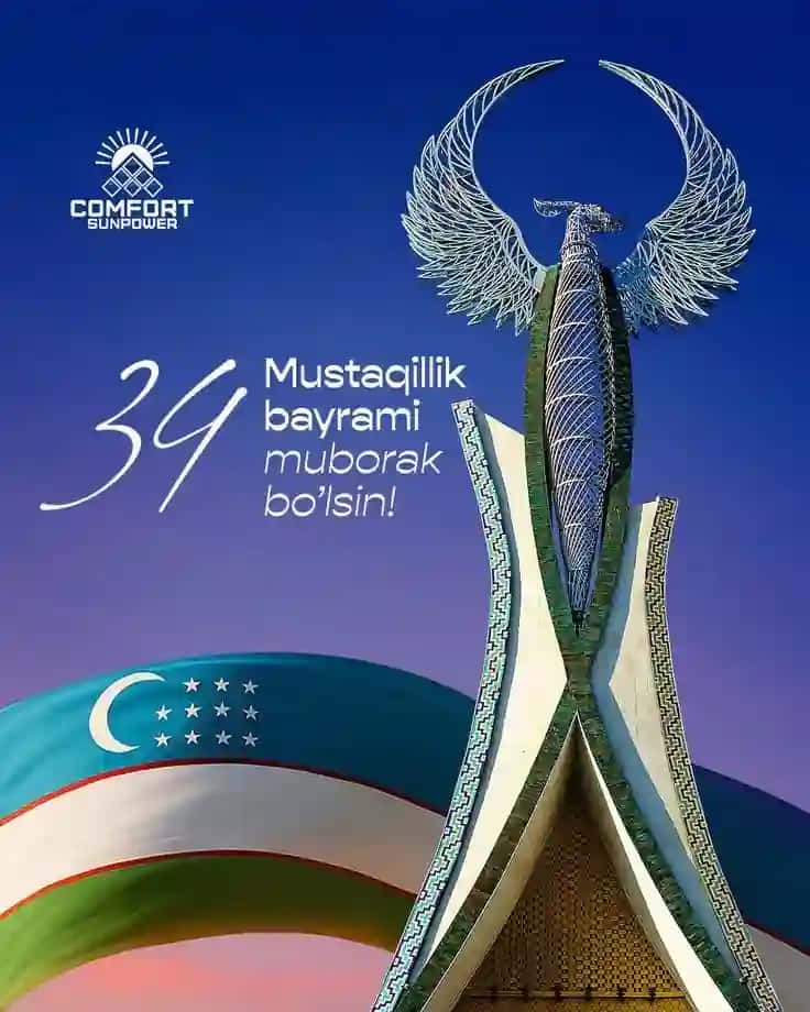 34yosh mustaqillik bayrami muborak bo'lsin