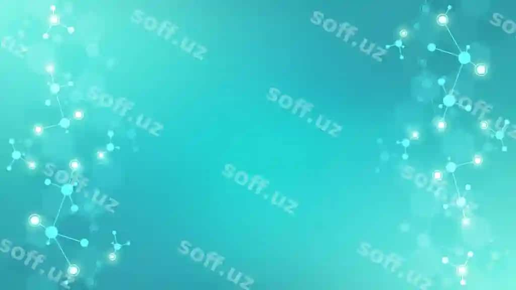 Abstrakt fonda molekulyalar | Abstract background molecules