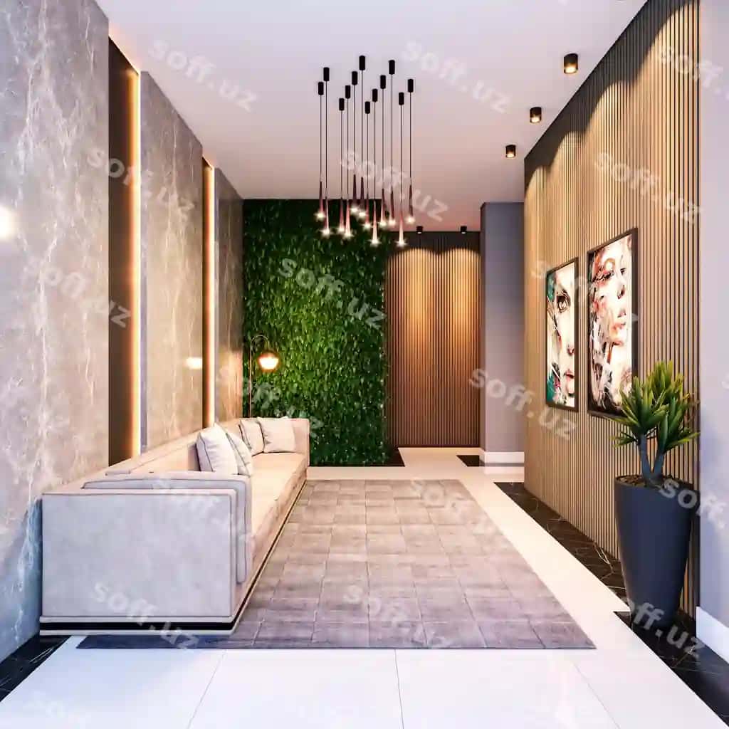 Chiroyli hasharotli kutish xonasi binoning kirish joyi | Beautiful luxurious waiting hall building entrance
