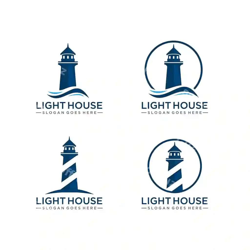 Mashina maxorasi shabloni | Lighthouse logo template