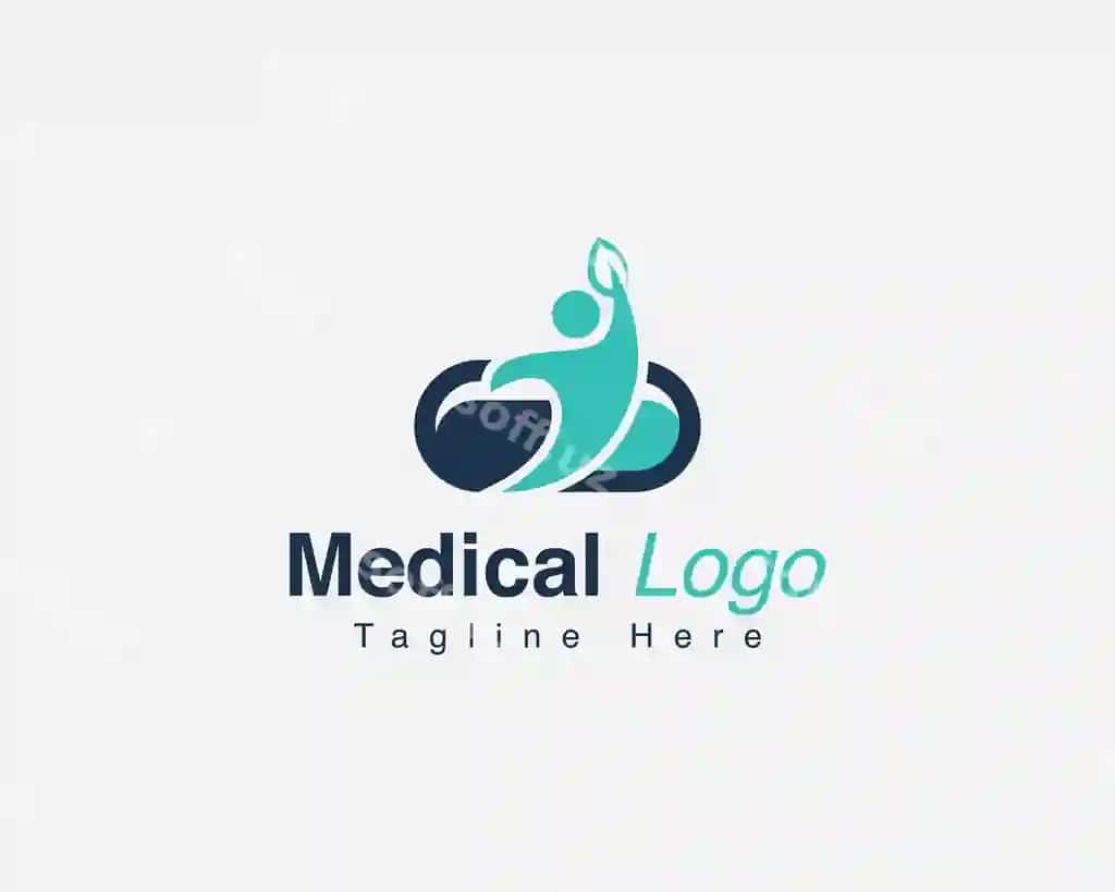 Abstrakt baxtli shaxs sog'liqni saqlash vektor sog'lom hayot logotip kontseptsiya | Abstract happy person health care vector healthy life logo concept