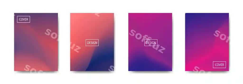 To'plam gradient foni poster flyer baner | Collection gradient background poster flyer banner