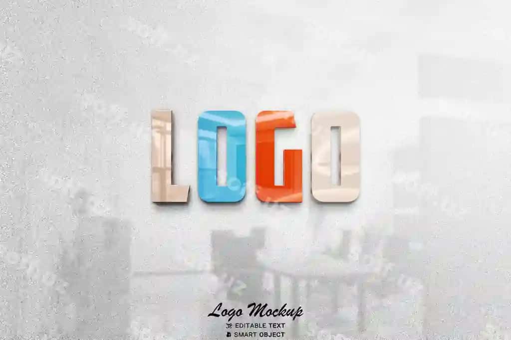 Stilli logo namuna | Stylish logo mockup 2