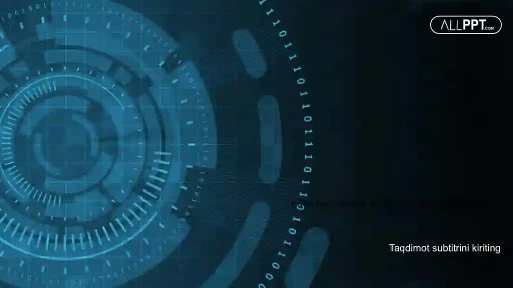 Katta Ma'lumotlar va Big Data Vizualizatsiyasi Taqdimoti (48 Slayd)