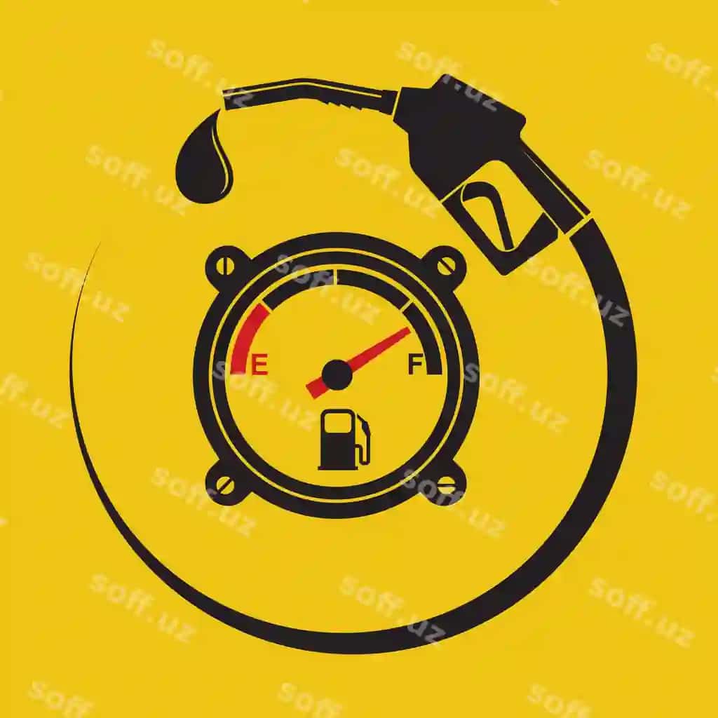 Yoqilg'i quyish shoxobchasi plakat | Gas station poster