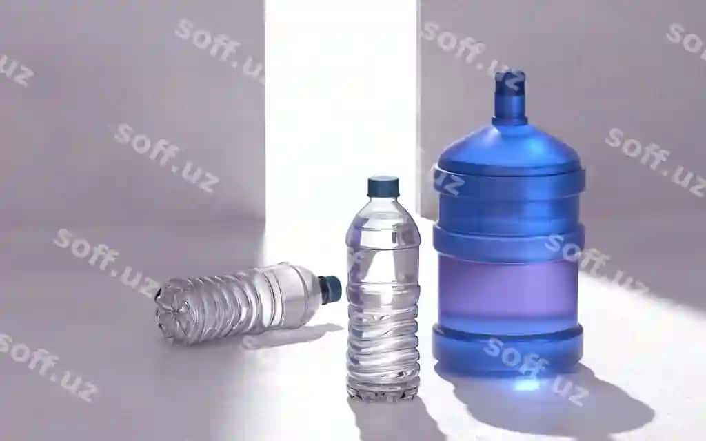 Katta plastik su flakon | Big plastic water bottle 2