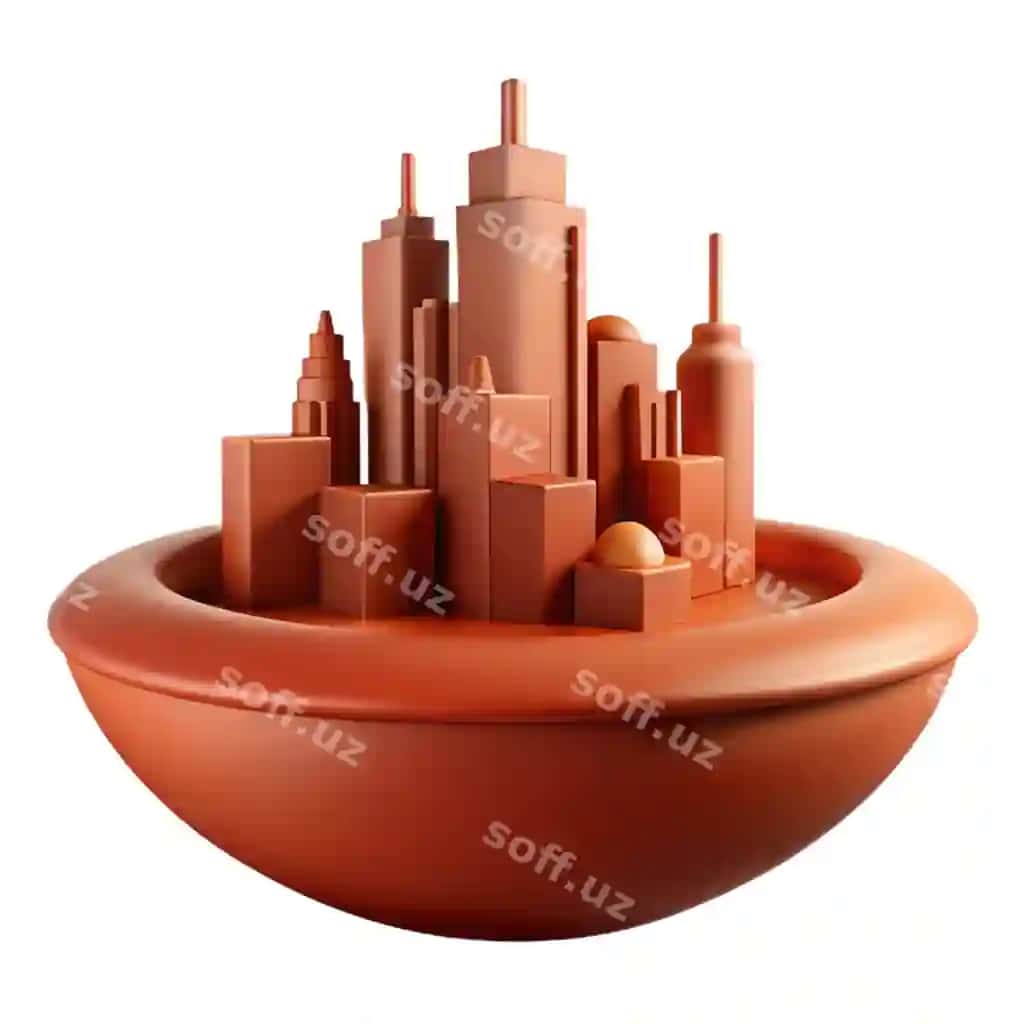 Qizil chaqsoq shahar o'rtasida | Red bowl with city middle 2