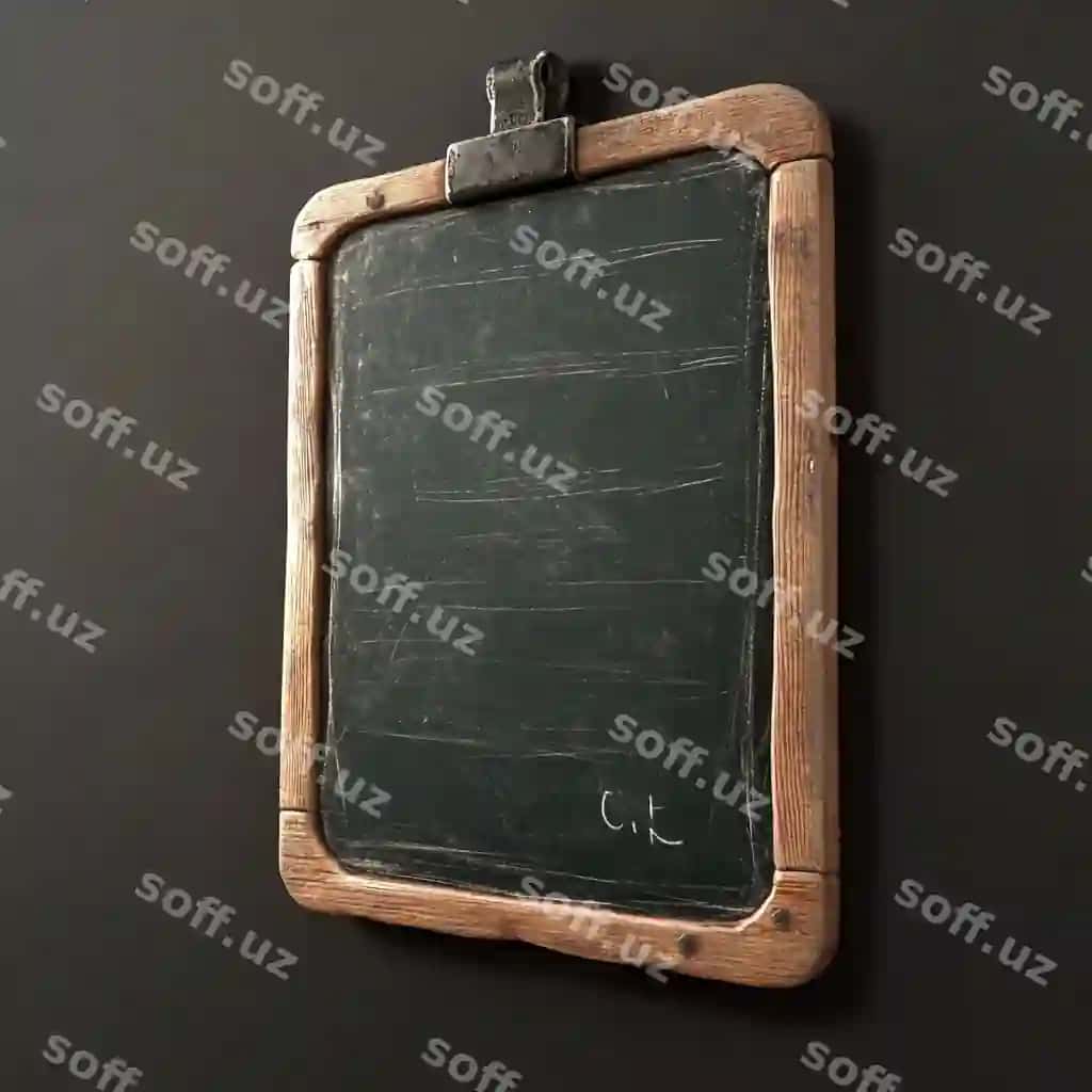3d doska ikonka klassik o'qitish vositi sinf xonalari illustratsiya logotip | 3d blackboard icon classic teaching tool classrooms illustration logo