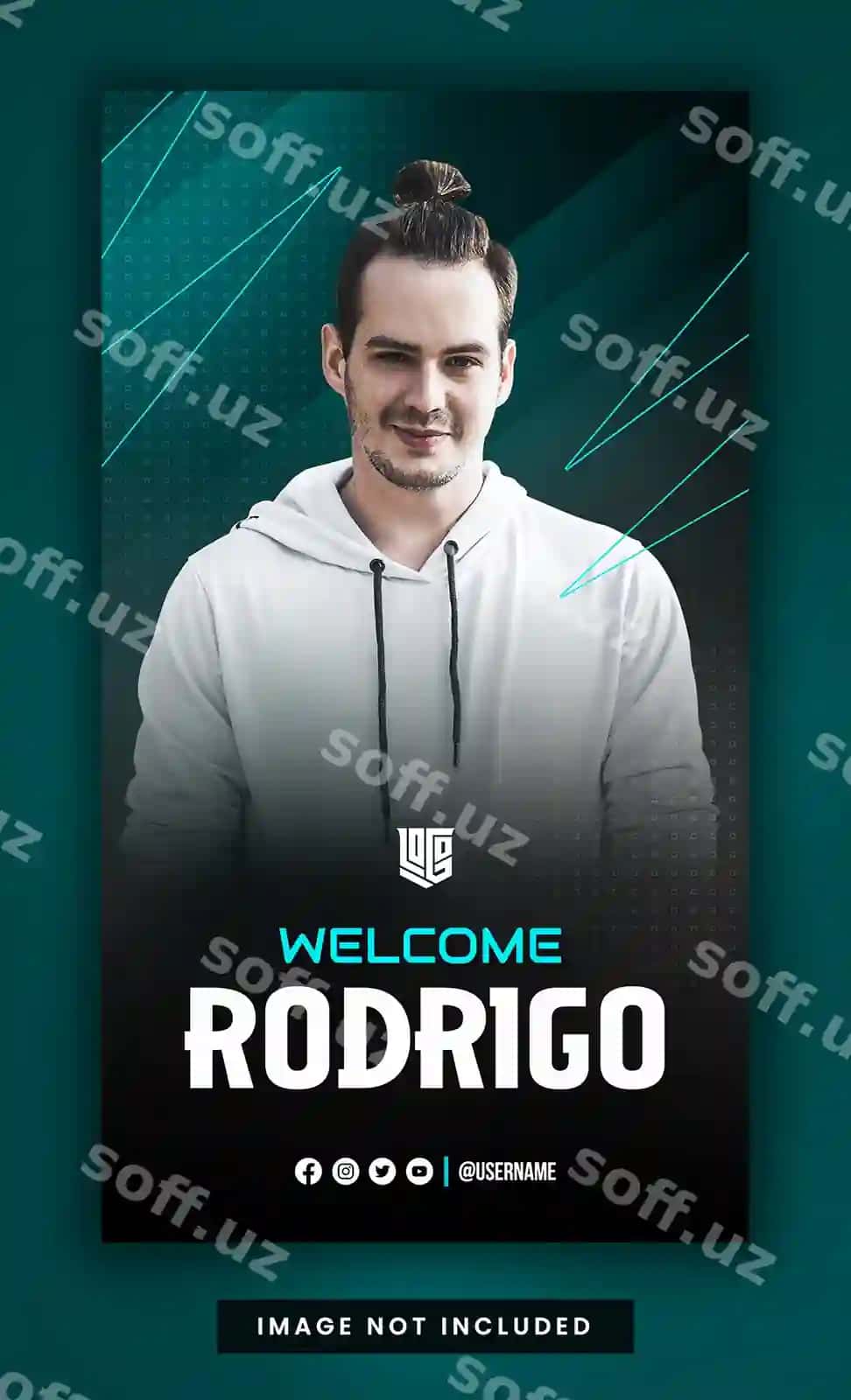 Yangi e-sport o'yinchi uchun Instagram hikoya shabloni | New player esport gaming instagram story template