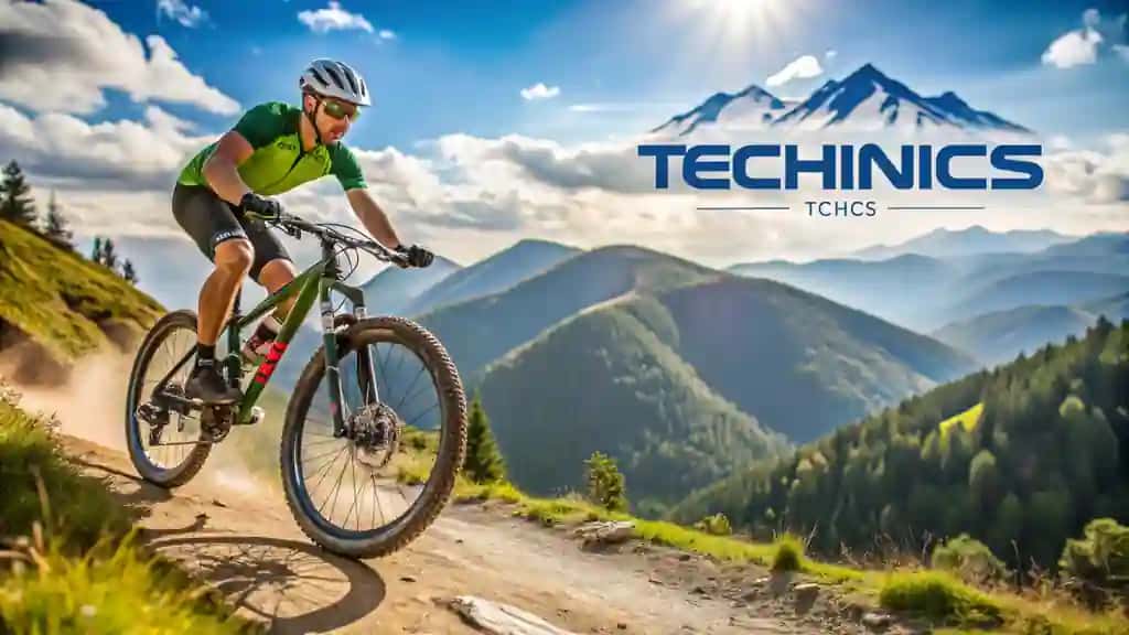 Tog'li velosipedchi tog'ni o'rganish so'zlari bilan yo'l oladi | Mountain biker rides trail with words learn learn mountain