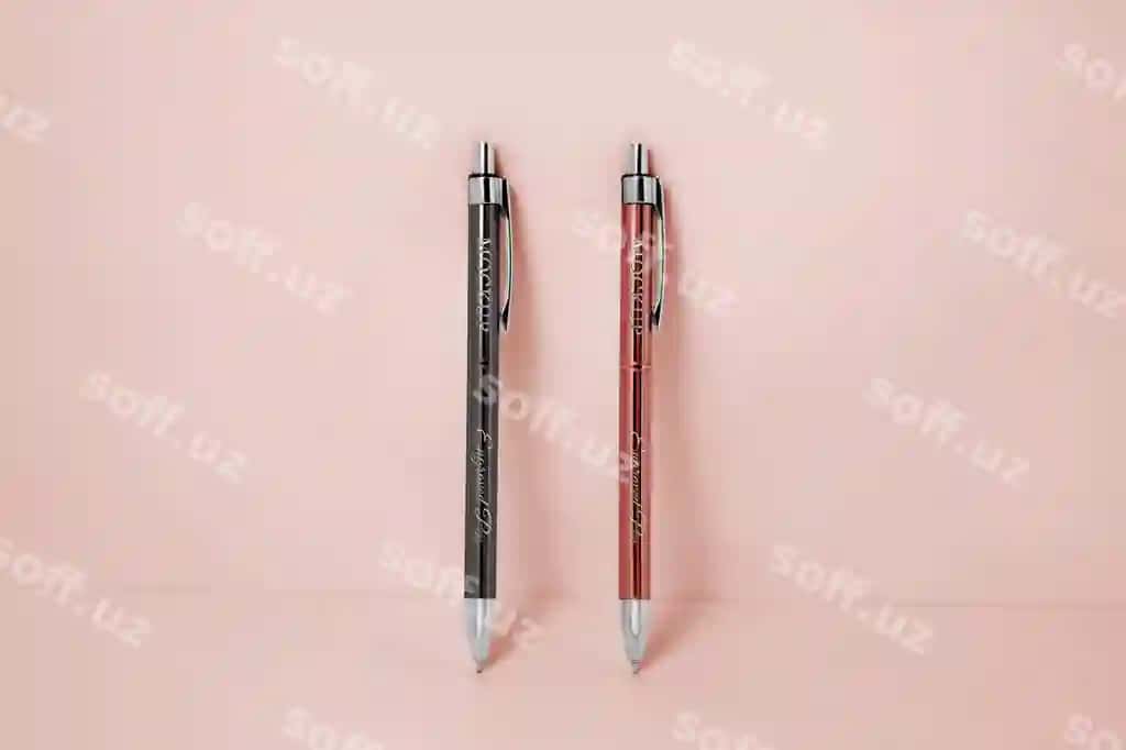 Namuna dizayli to'xtovchi qalam | Mock up design ball point pen 2