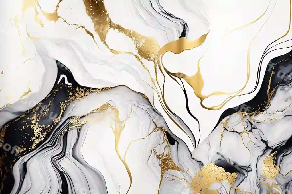 Abstrakt marmar oltin oq orqa fonda turmа chaqiruv kartochkasi orqa fonda baner | Abstract marble gold white background wedding invitation card backdrop banner