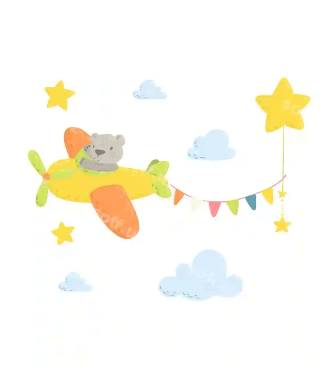 Chiroyli ayiq samolyoti | Cute bear airplane 2