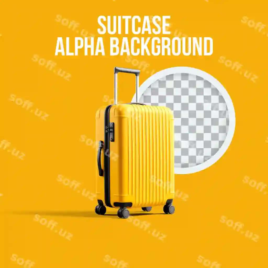 Sariq chizim | Suitcase yellow 2