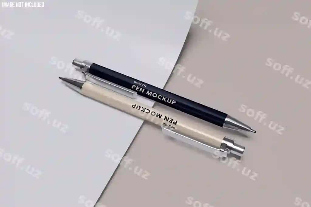 Varnish modeli | Pen mockup