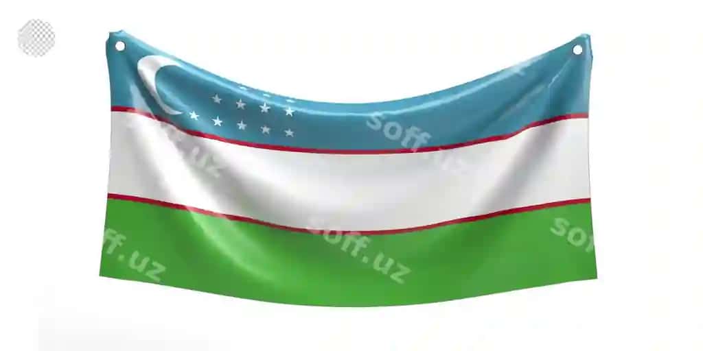 O'zbekiston bayroqi | Uzbekistan flag