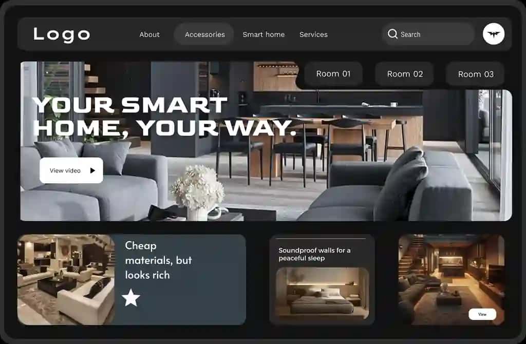 Website uchun idea
