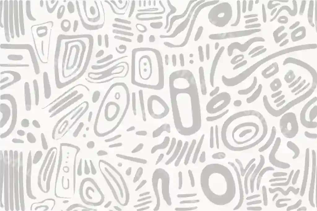 Jigarrang chizilgan chiziqlar organik shakllar foni | Gray line drawings organic shapes background 2