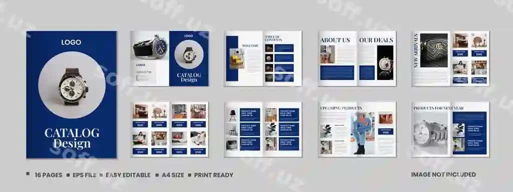 Mahsulot katalogi dizayni katalog shabloni dizayni | Product catalog design catalogue template design 2