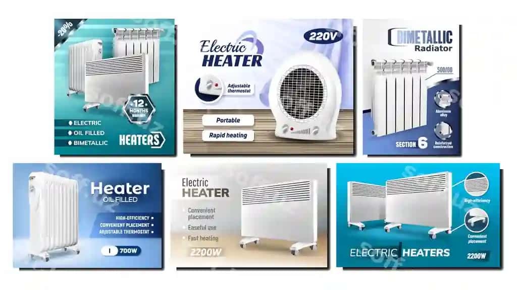 Isitgich radiatorlari promotsion reklama komplekti | Heater radiators promotional advertising set