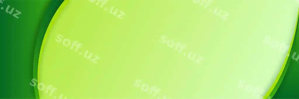 Yashil abstrakt banner foni | Green abstract banner background